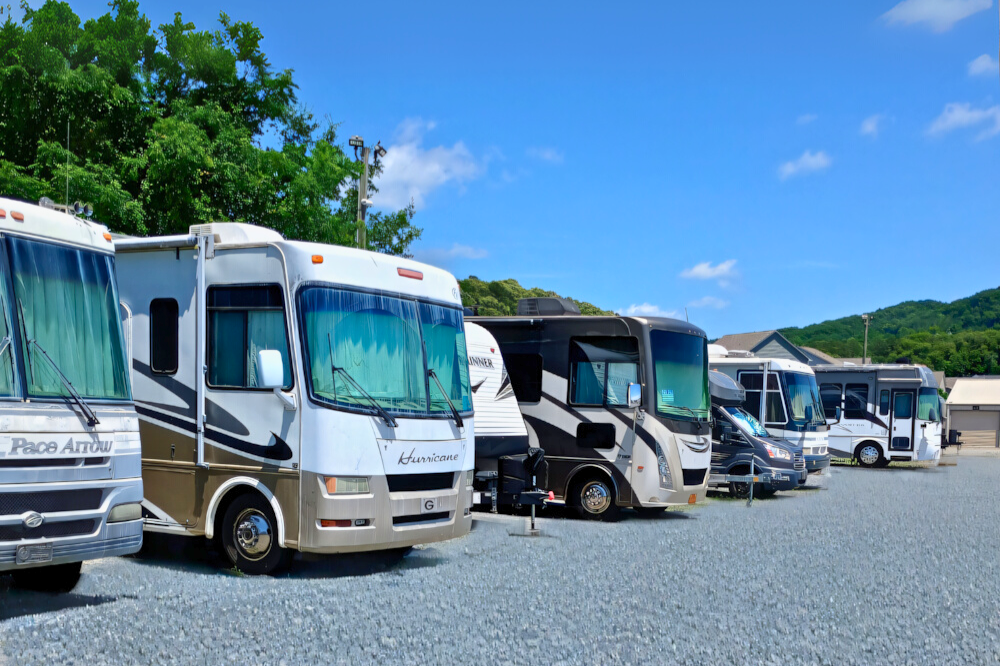 Secure RV parking in Cartersville GA